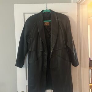 Vintage Leather Trench coat from GIII
